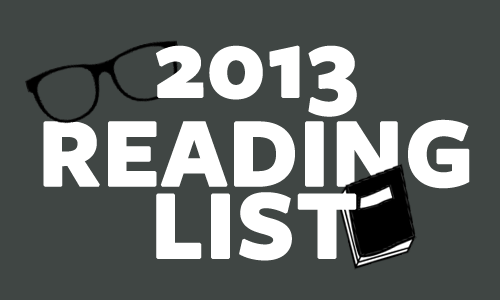 2013 reading list