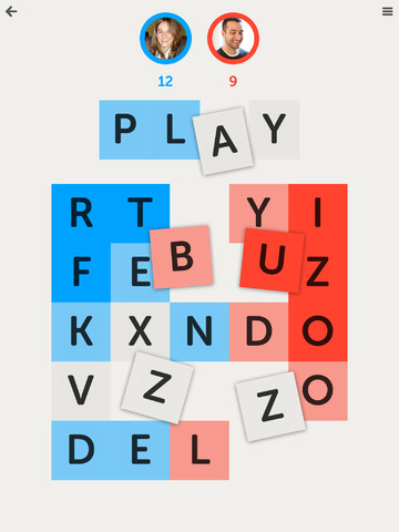 letterpress ipad screenshot